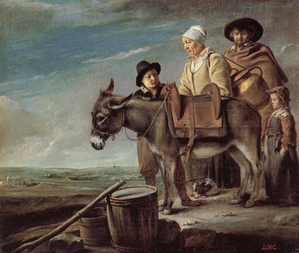 Louis Le Nain The Milkmaid's Family Sweden oil painting art
